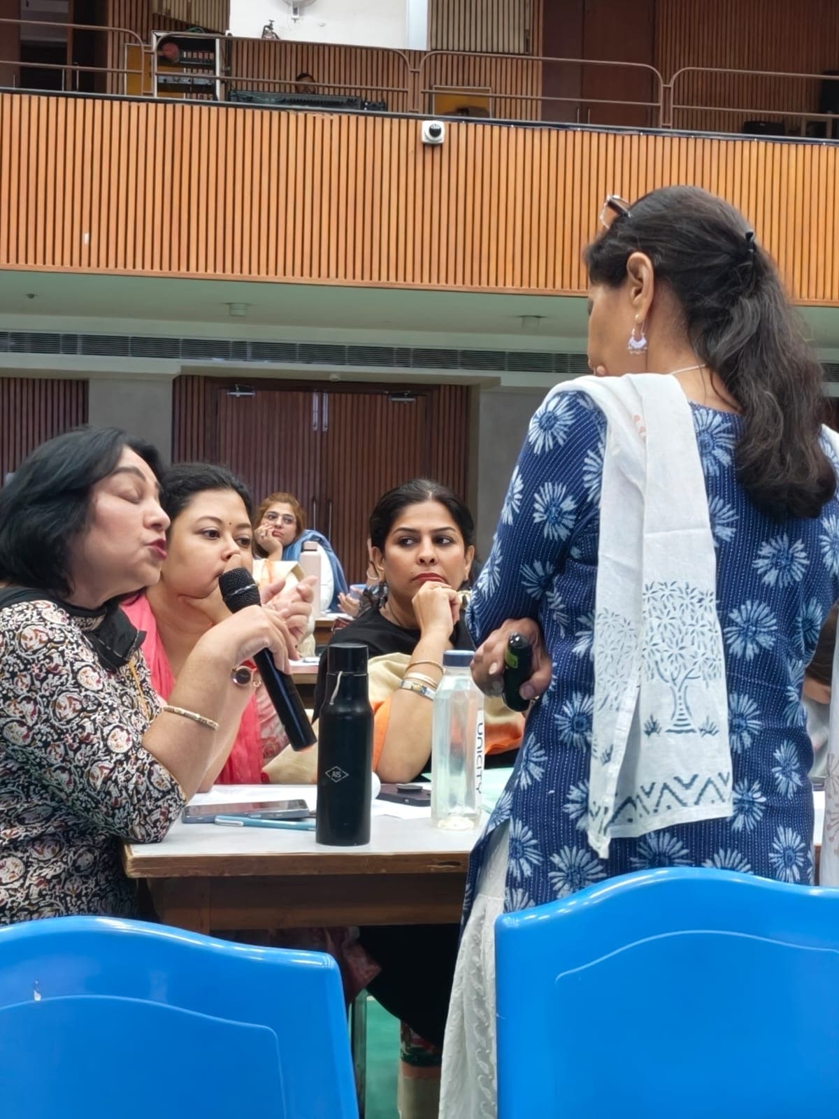 Colleagues collaborating in an inclusive workplace